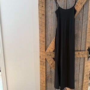 Amazon black maxi dress-Size small